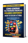 Genera tus primeros ingresos con tu celular en 7 días